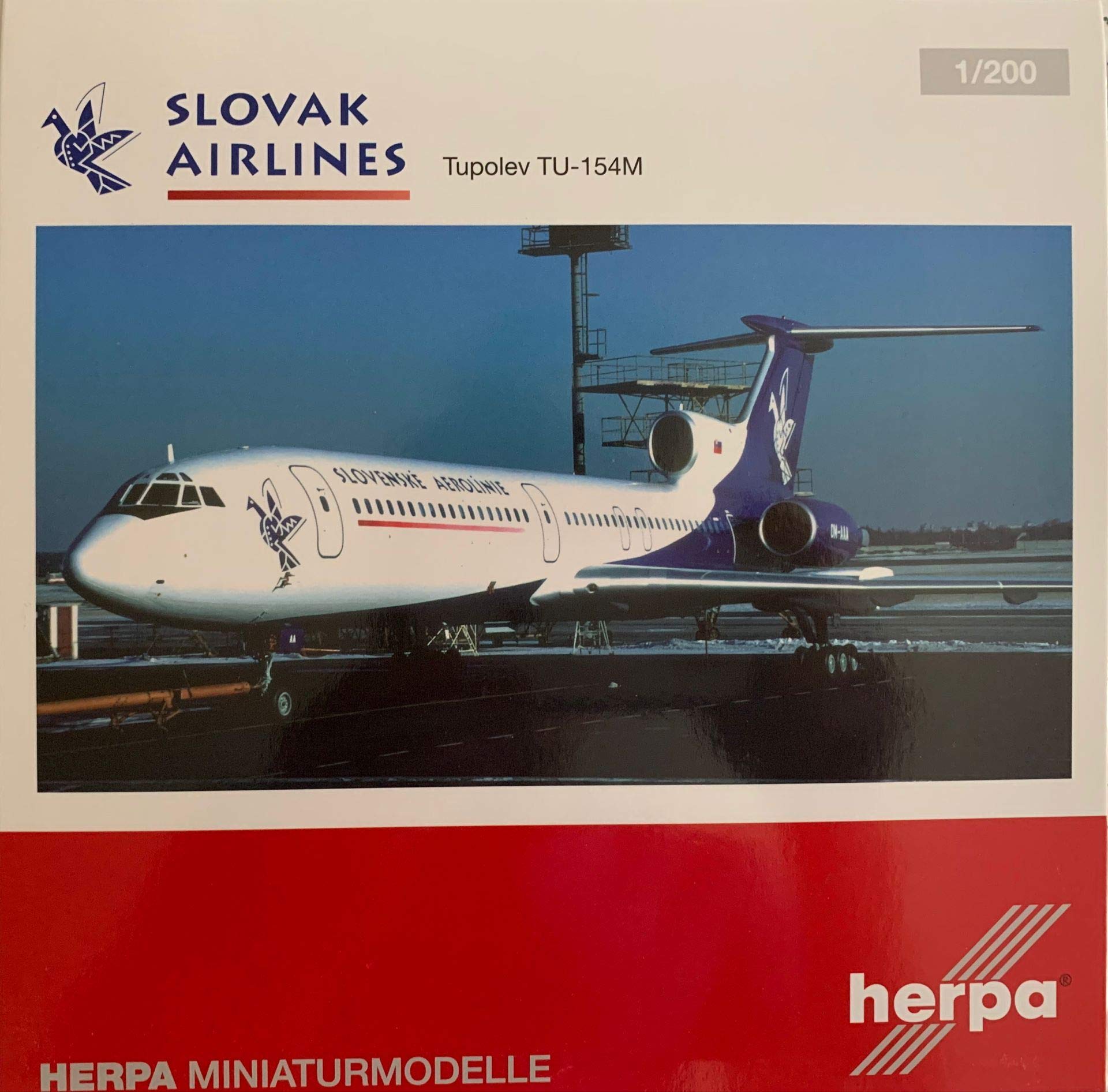 ヘルパー1/200 Tupolev TU154M　ダイカスト製品 ヘルパー1/200 Tupolev TU154M ダイカスト製品 - メルカリ